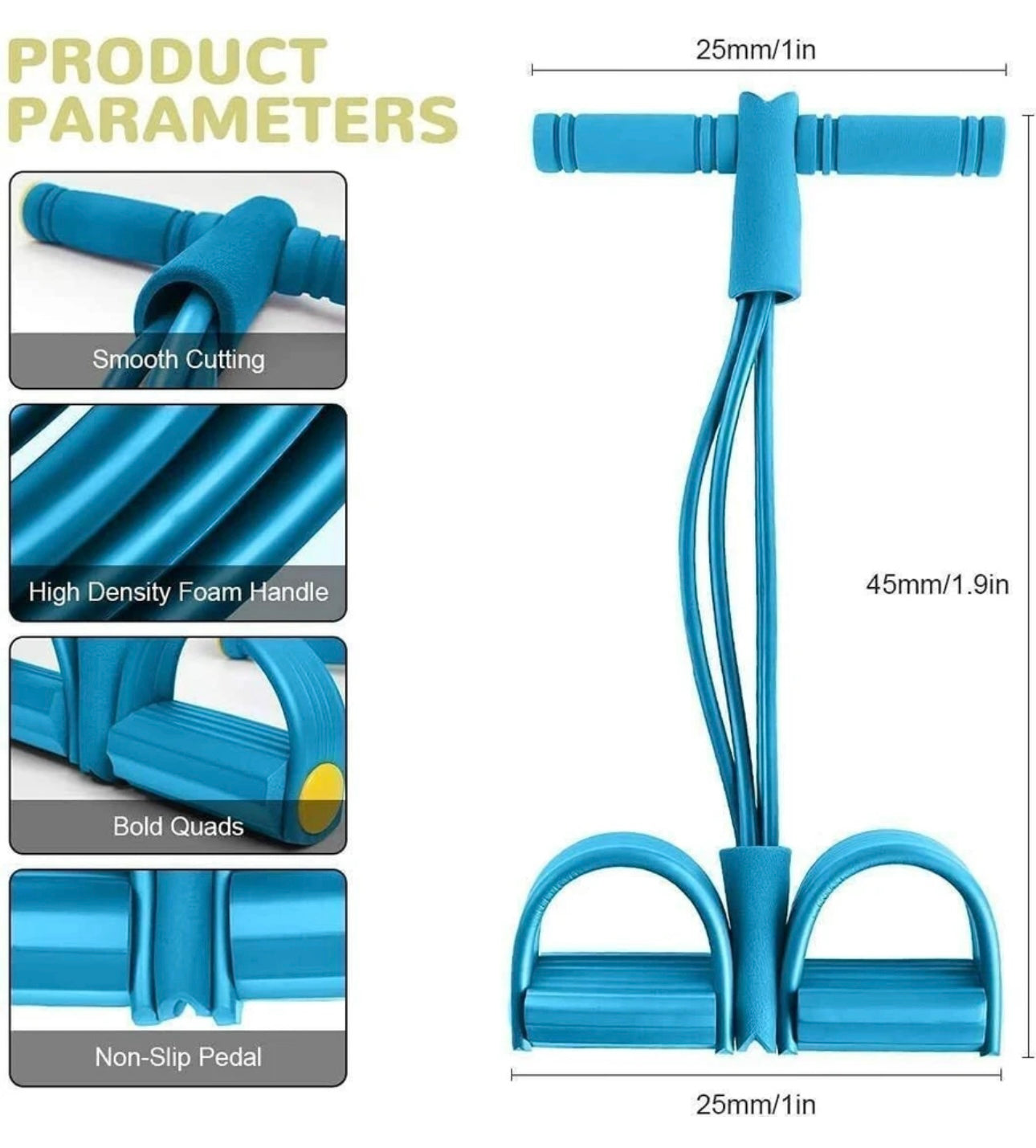 Yoga Pedal Puller Resistance Band Fitness Equipment