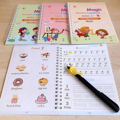 Give Your Child a Head Start in Writing & Learning (4 Book + 10 Refill) (A-127)